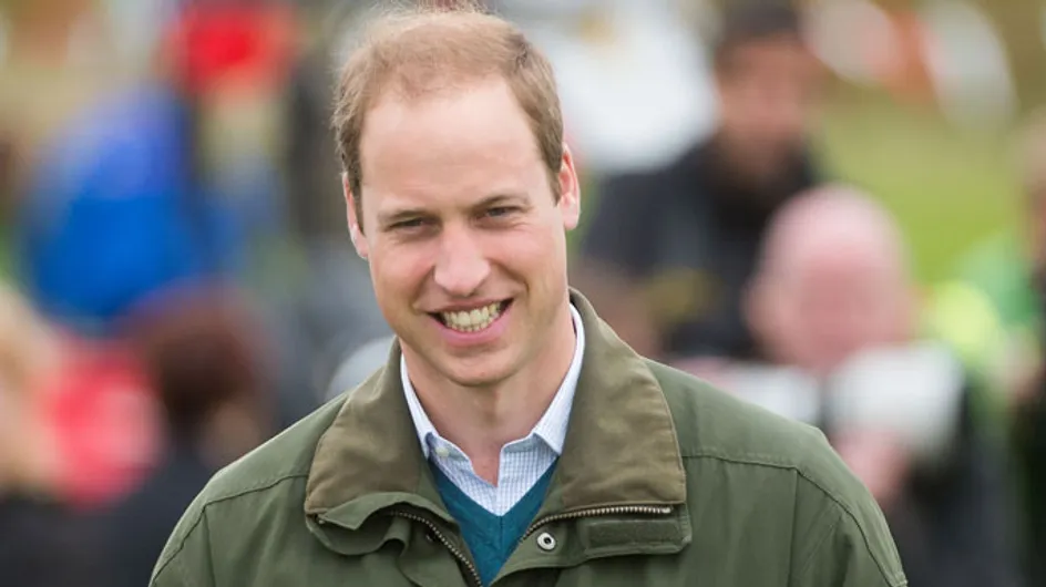 Prince William gushes about "loud and good looking" baby George at country show