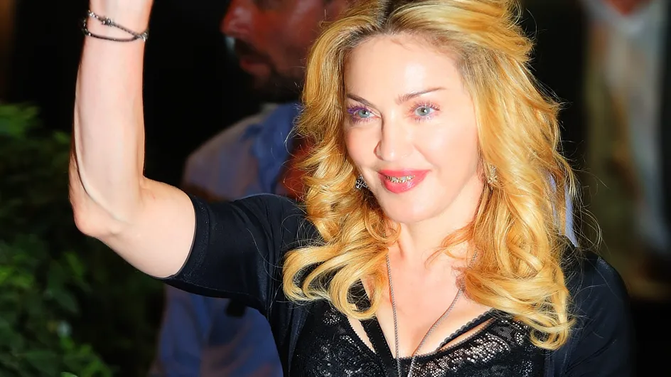 Madonna : Une nouvelle dentition en or et diamants