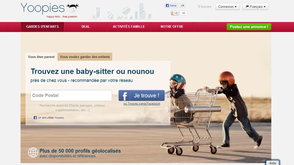Découvrez Yoopies.fr, le "Facebook du baby-sitting" !