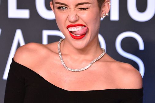 Miley Cyrus at the VMAs
