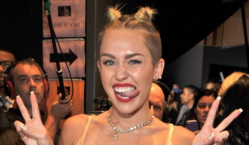 Miley Cyrus at the VMAs