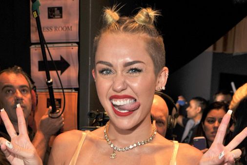 Miley Cyrus at the VMAs