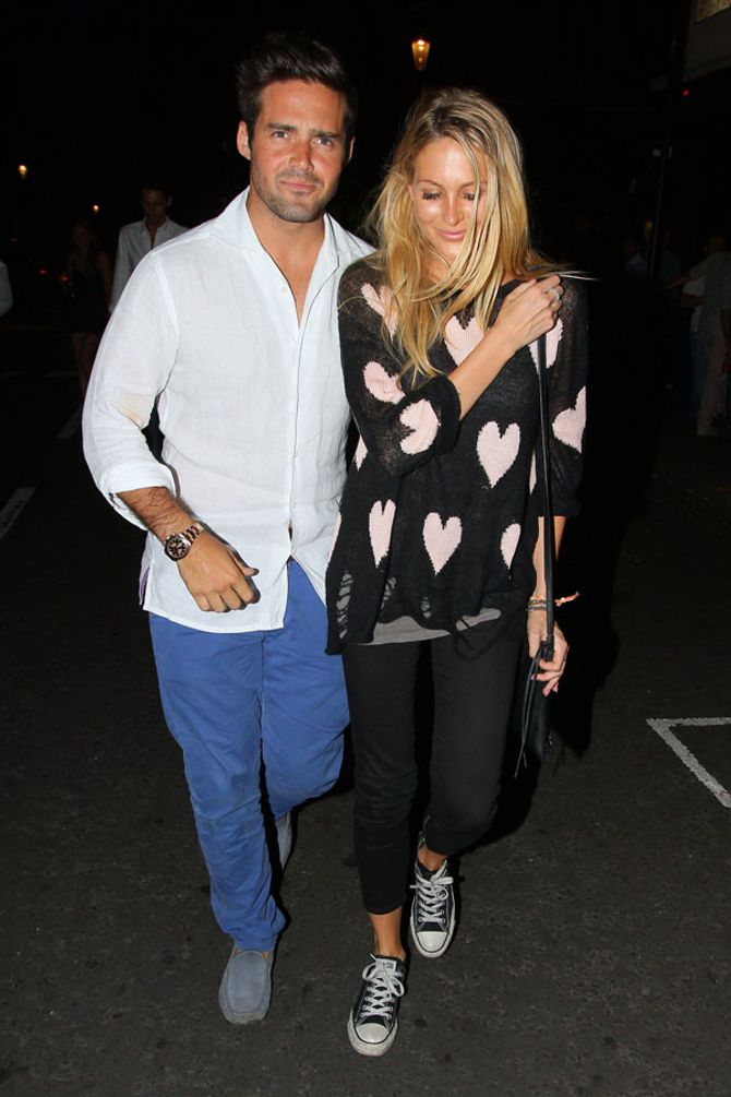 Spencer Matthews and Stephanie Pratt
