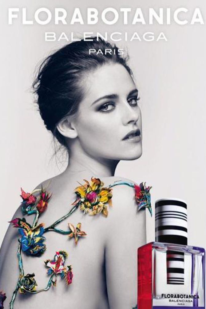 Kristen Stewart poses topless for new fragrance ad