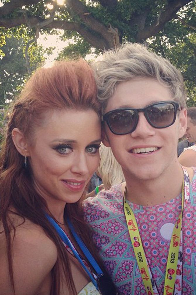 Niall Horan and Una Healy at V Festival