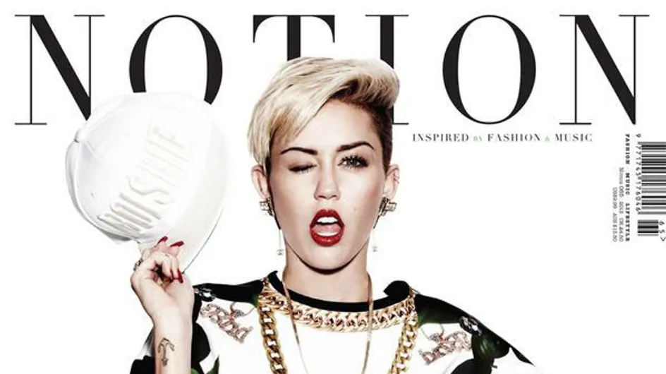 Miley Cyrus hyper sexy en couverture de Notion