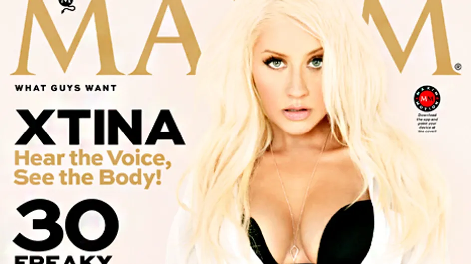 Christina Aguilera : Elle dévoile sa nouvelle silhouette pour Maxim (photos)