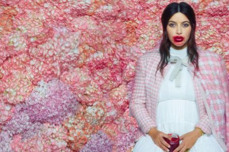 Kim Kardashian in bizarre Karl Lagerfeld photo shoot