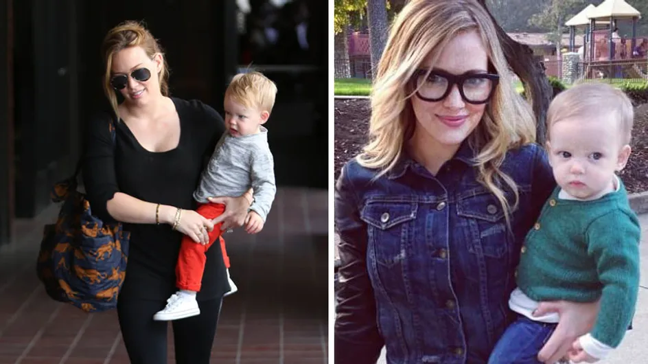 Hilary Duff : Jamais sans son fils Luca ! (Photos)