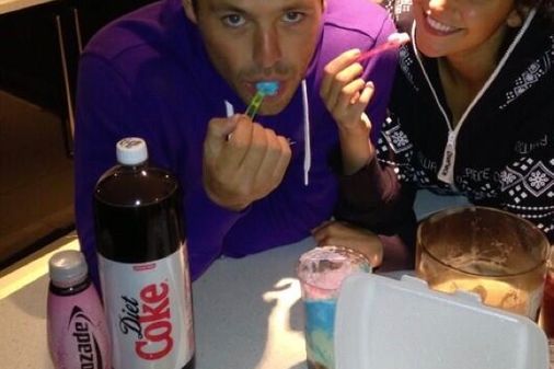 Michelle Keegan and Mark Wright