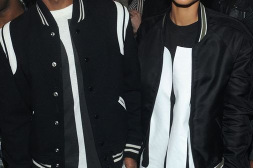 A$AP Rocky and Chanel Iman