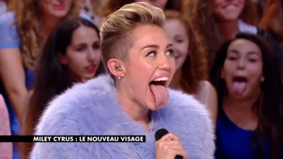 Miley Cyrus : Son concours de langue avec Antoine de Caunes (Vidéo)