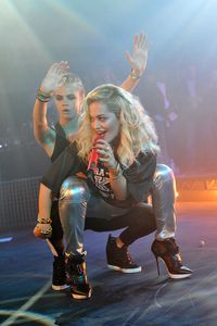 Cara Delevingne and Rita Ora