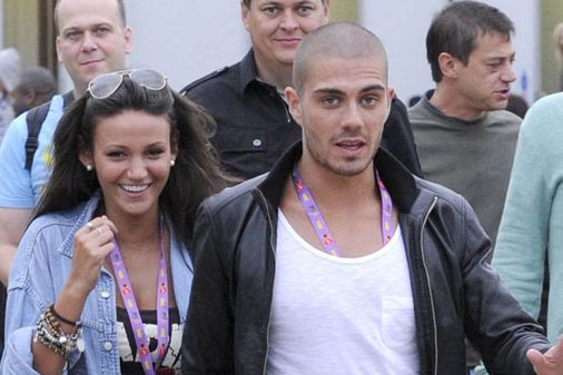 Michelle Keegan and Max George