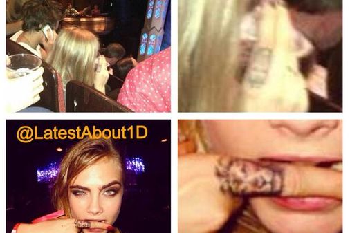 Cara Delevingne and Harry Styles' theatre date