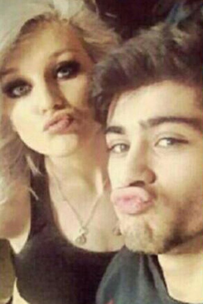 Perrie Edwards and Zayn Malik