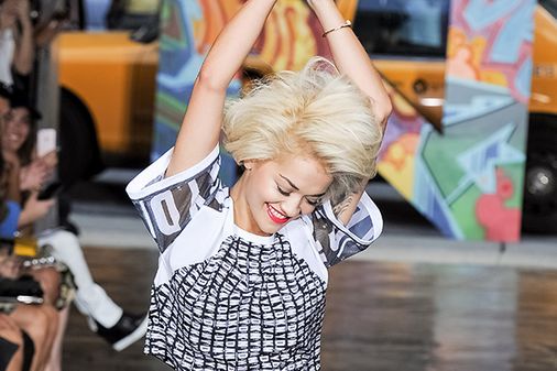 Rita Ora at DKNY
