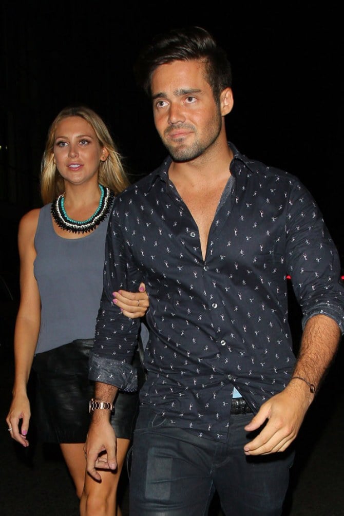 Spencer Matthews and Stephanie Pratt