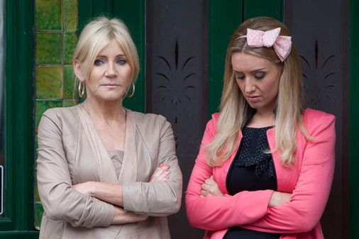 Eva keeps a secret from her mum