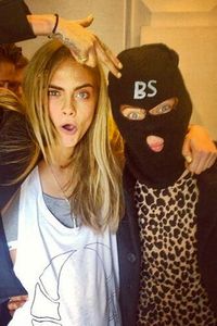 Harry Styles and Cara Delevingne