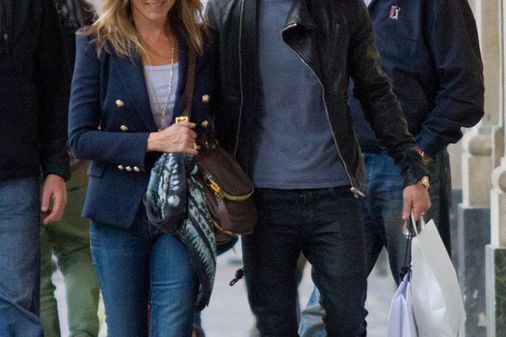 Jennifer Aniston and Justin Theroux