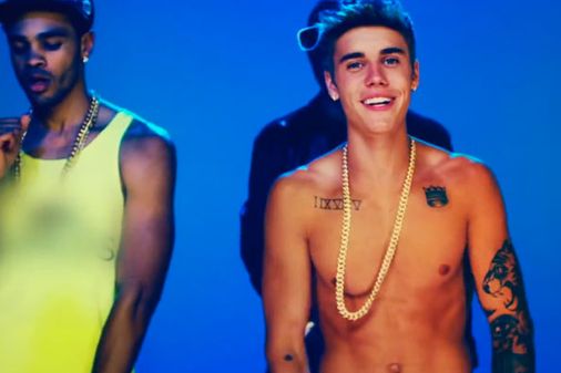 Justin Bieber in Lolly video