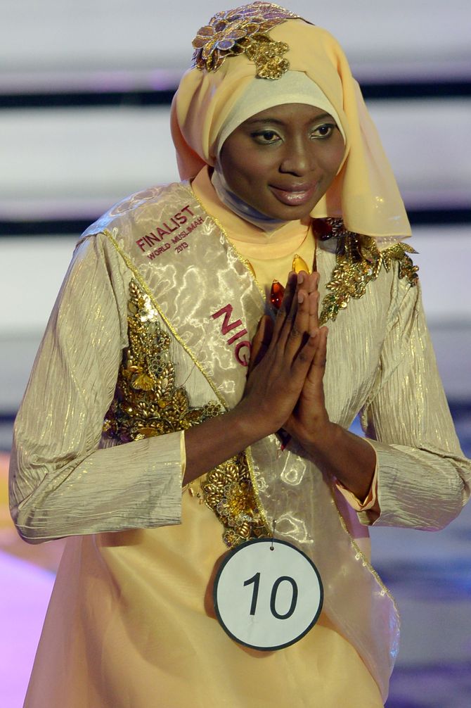 Miss Nigeria, la ganadora del certamen