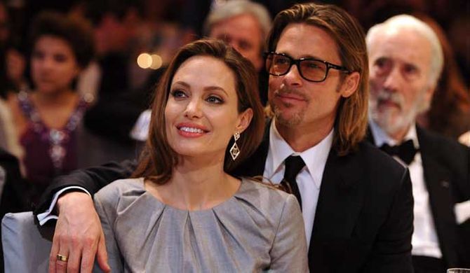 Angelina Jolie and Brad Pitt