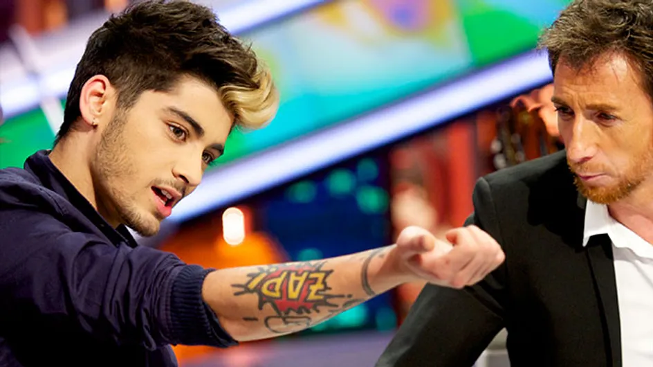 What will Perrie Edwards think? Zayn Malik shows off new tiger tattoo
