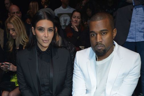 Kim Kardashian and Kanye West