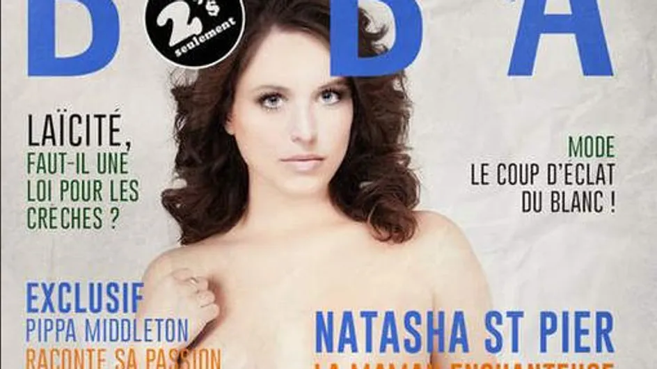 Natasha St-Pier : Nue et enceinte en couverture de Biba Québec ?