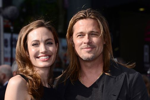 Angelina Jolie and Brad Pitt