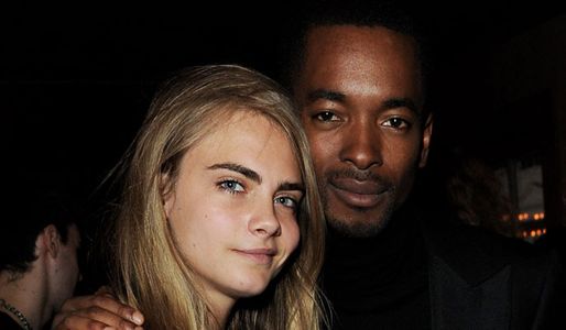 Cara Delevingne and Aki Omoshaybi