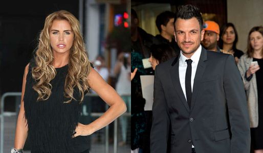 Katie Price and Peter Andre
