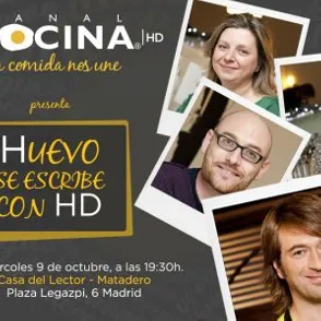 "Huevo se escribe con HD". Los blogueros más famosos de cocina en el streaming del evento