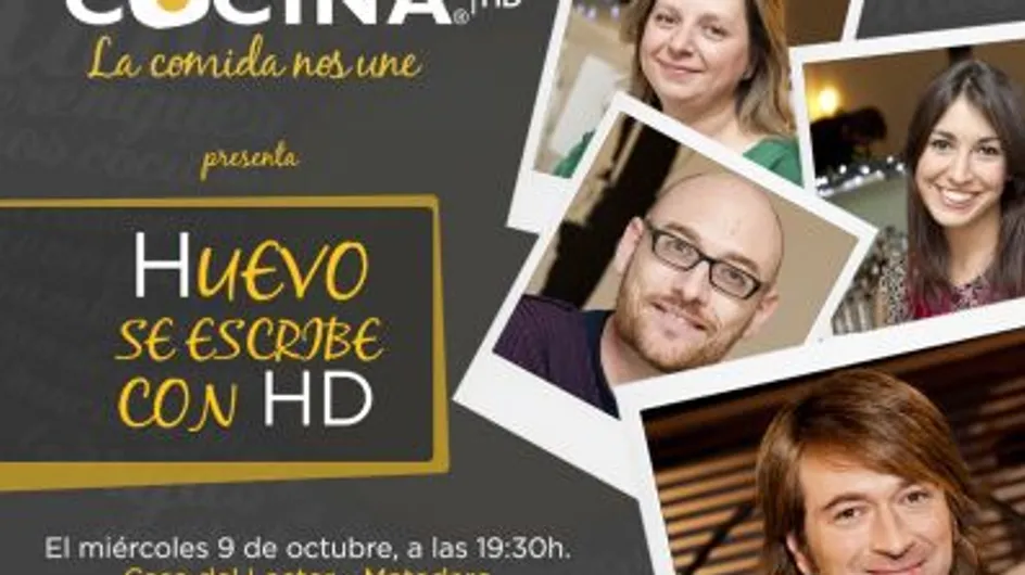 "Huevo se escribe con HD". Los blogueros más famosos de cocina en el streaming del evento