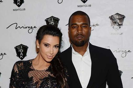 Kim Kardashian and Kanye West
