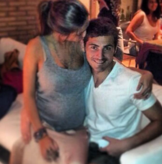 Iker Casillas y Sara Carbonero