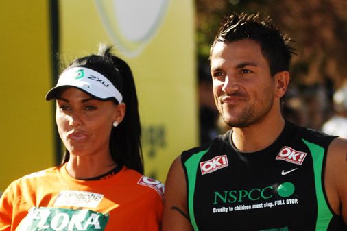 Katie Price and Peter Andre