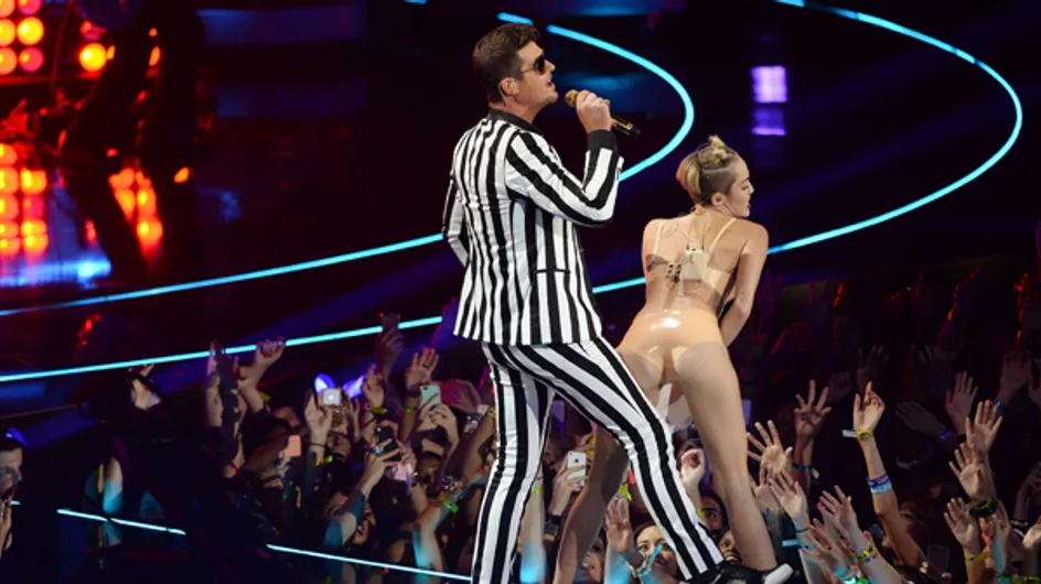 Robin Thicke blames VMA Awards twerking incident on Miley Cyrus