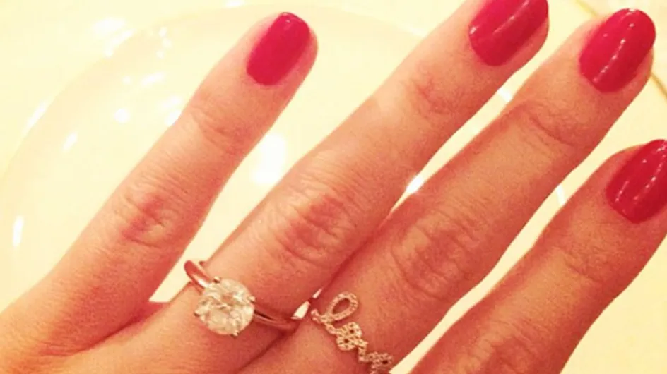 Congrats! Lauren Conrad flashes her engagement ring