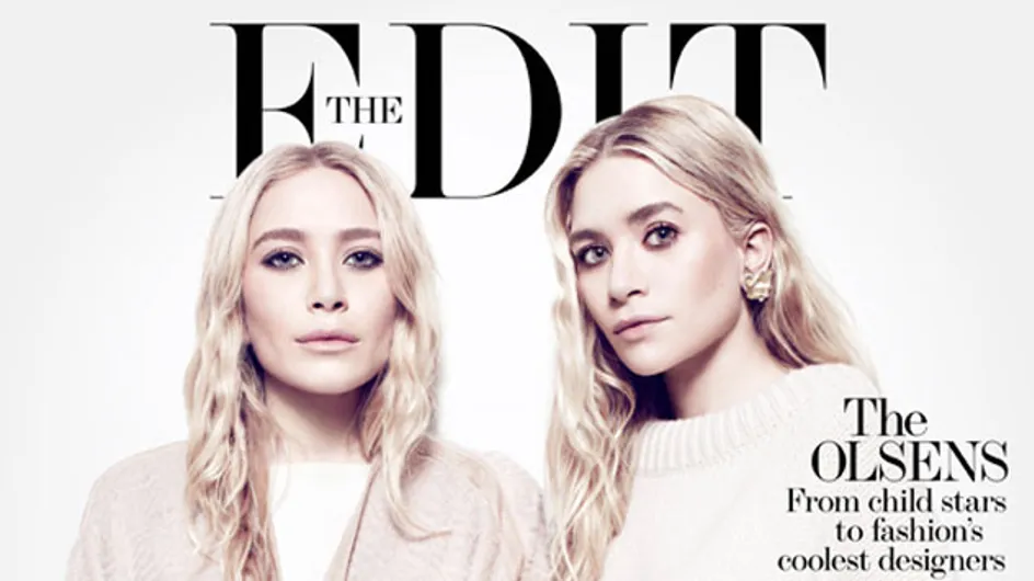 Les sœurs Olsen assurent en couverture de The Edit