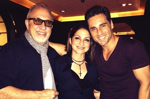 David Bustamante, Gloria y Emilio Estefan