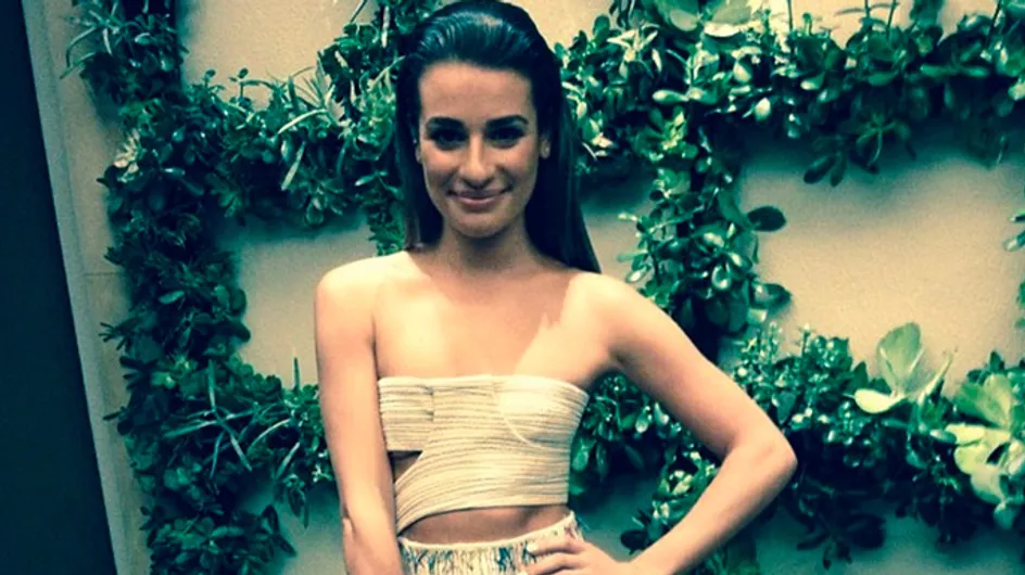 Grieving Lea Michele looks worryingly thin at Elle event