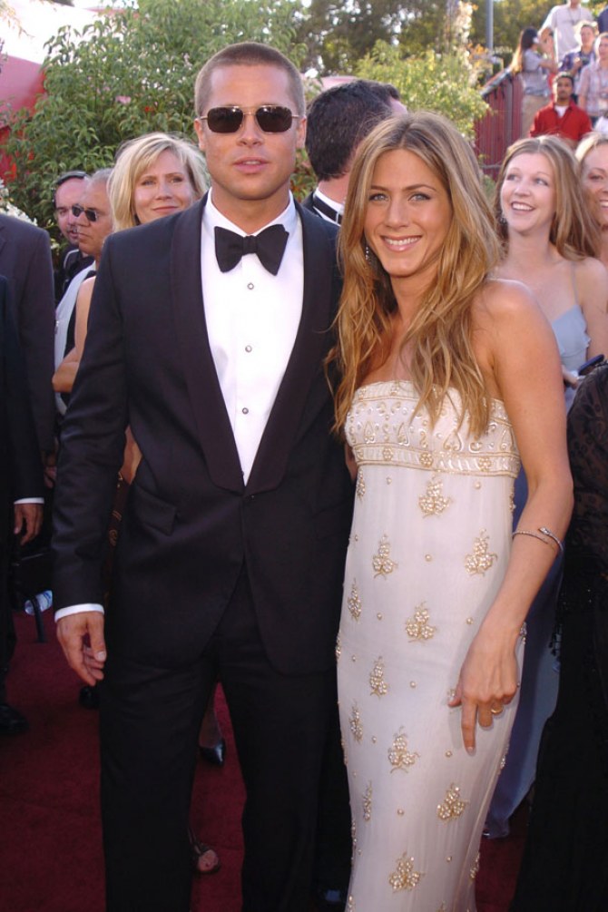 Brad Pitt and Jennifer Aniston