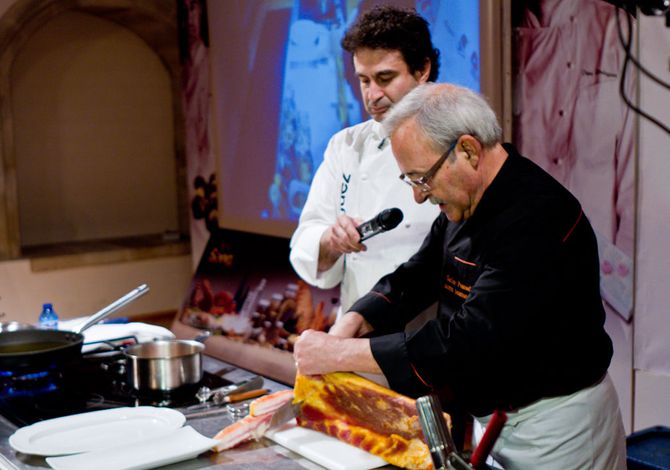 Los cocineros Carlos Pescador y Pepe Rodríguez