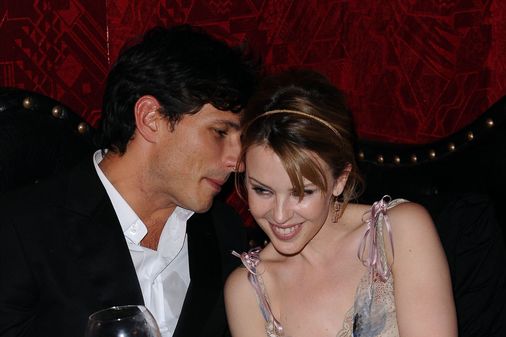 Kylie Minogue y Andrés Velencoso