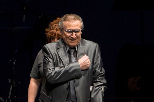 Manolo Escobar en abril de 2013 durante un homenaje en Almería