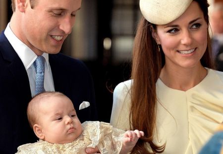 Kate Middleton : George, un vrai petit ange pour son baptême