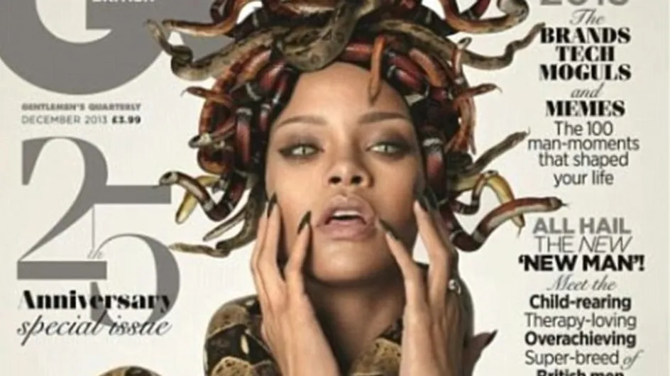 Rihanna : Femme serpent mystique pour GQ (photos)